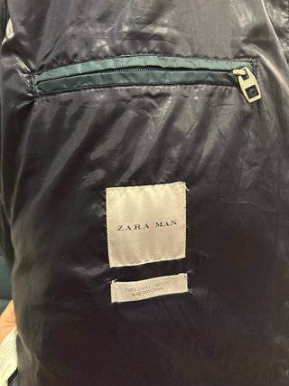 Chaqueta Zara Men Talla L Verde nueva sin etiqua