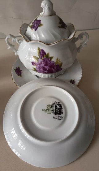 Juego de Té o Café Capeans de Porcelana