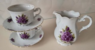 Juego de Té o Café Capeans de Porcelana
