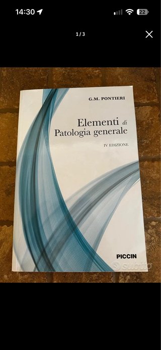 Elementi di patologia Generale Pontieri