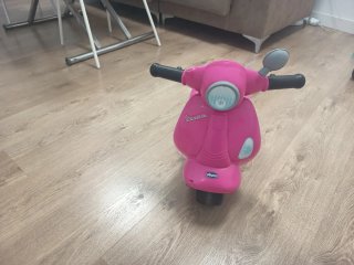 Moto  Bebé Rosa