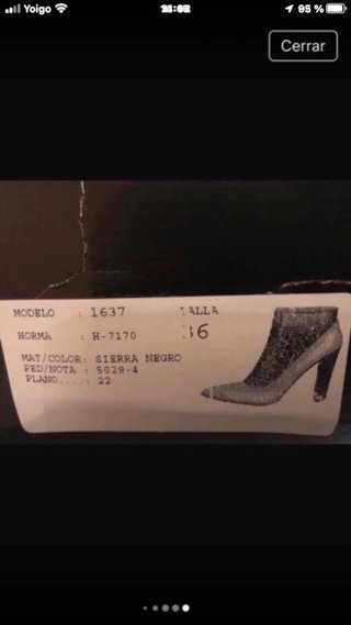Botines de Piel Patricia Miller
