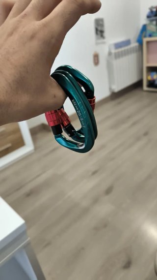 3 Mosquetones de Escalada para reuniones