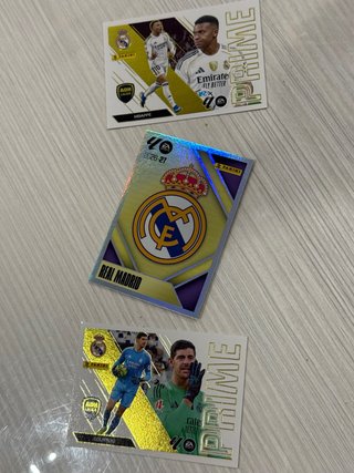 3 Cromos Panini La Liga 2026-27