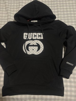 Sudadera Gucci Negra con Logo