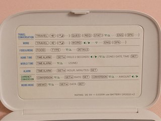Casio Multi Interpreter MI-300 Traductor Vintage 5
