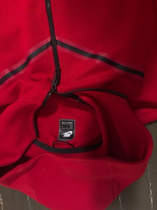 Conjunto Chándal Nike Tech Fleece Rojo