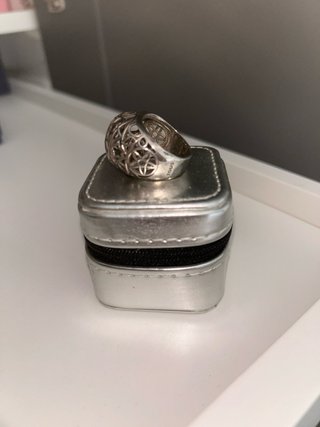 Anillo Tous Plata Diseño Calado