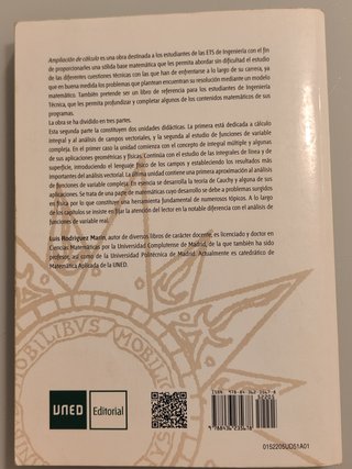 Ampliación de Cálculo Segunda Parte: Cálculo In...