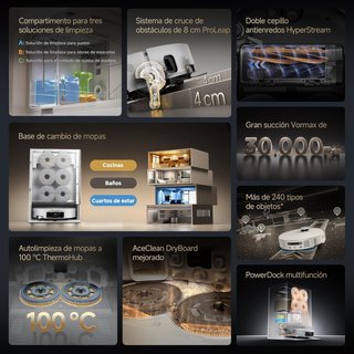 Robot Aspirador Dreame Matrix10 con Base