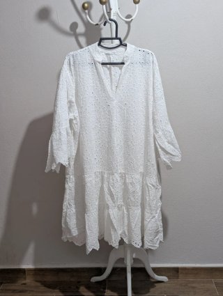 Vestido Blanco Talla XXL