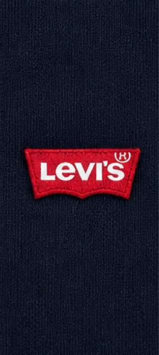 Camiseta Levi’s Standard azul marino logo pequeño