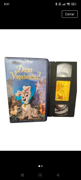 VHS La Dama y el Vagabundo 2