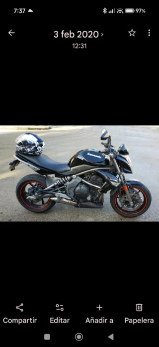 Kawasaki ER6N 2010 - MOTOR CLAVADO -