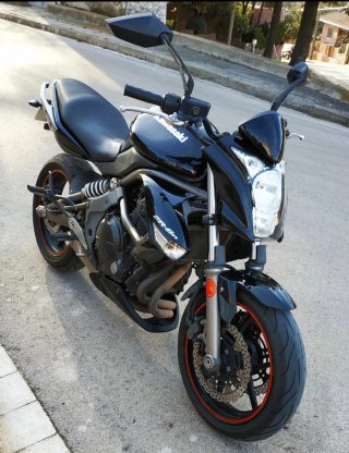 Kawasaki ER6N 2010 - MOTOR CLAVADO -