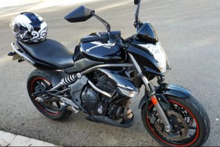 Kawasaki ER6N 2010 - MOTOR CLAVADO -