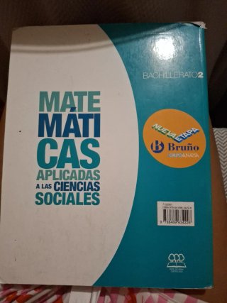 Matemáticas aplicadas a las ciencias sociales, ...