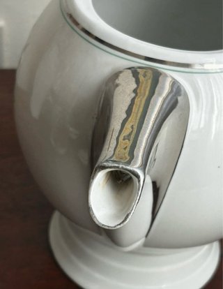Cafetera de porcelana Limoges