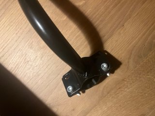 Kit asiento trasero bicicleta con manillar