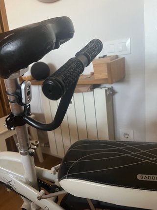 Kit asiento trasero bicicleta con manillar