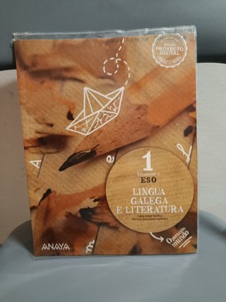 Libro de texto de Lingua Galega e Literatura 1°ESO