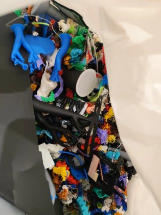 Restos Filamento Impresión 3D (aprox. 2kg)
