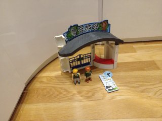 Entrada Zoo Playmobil con figuras ampliación ZX