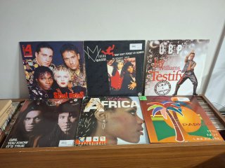 Lote 6 Vinilos Dance 80s y 90s