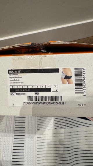Faja Orliman Embarazo Talla 2