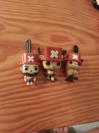 3 Figuras One Piece Chopper