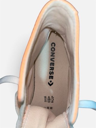 Converse plataforma vintage naranja