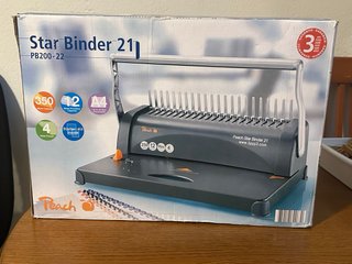 Encuadernadora Peach Star Binder 21