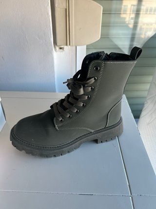 Botas militares verdes