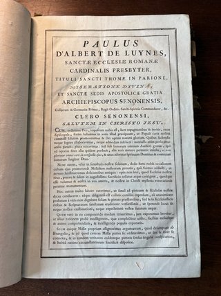 Missale Senonense Siglo XVIII Sens - Libro antiguo
