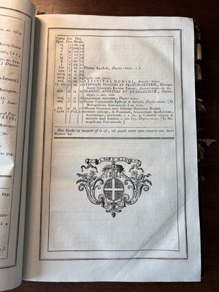 Missale Senonense Siglo XVIII Sens - Libro antiguo