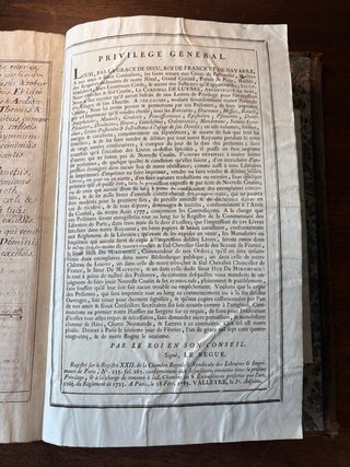 Missale Senonense Siglo XVIII Sens - Libro antiguo