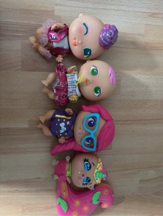 Lote 4 Muñecas The Bellies