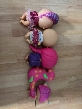 Lote 4 Muñecas The Bellies