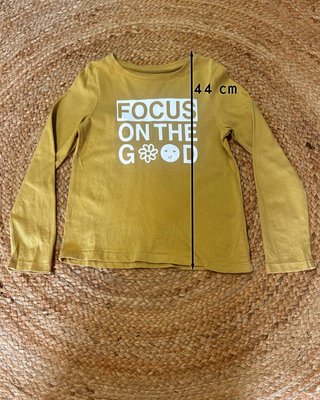 Camiseta niña manga larga Focus on the Good