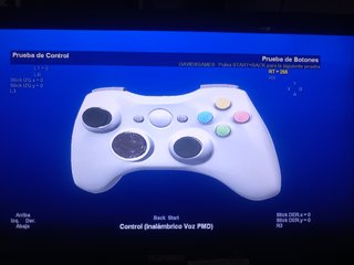 Mando Xbox 360 Blanco Original