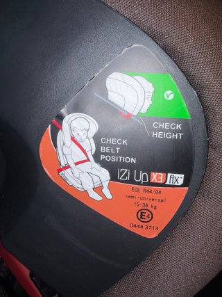 Silla de coche BeSafe IZI UP FIX para niños