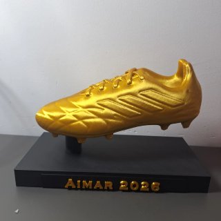 Trofeo Bota de Oro Personalizado