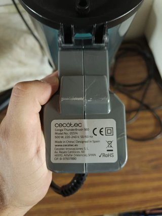 Aspiradora de mano Cecotec Conga ThunderBrush 560