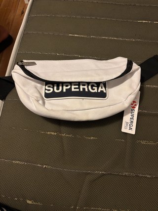 Riñonera Superga Blanca