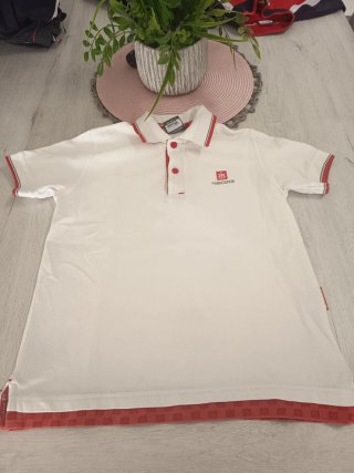Polo Escolar Salesianos Blanco talla 10