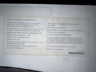iMac 27 (2017) Fusion Drive
