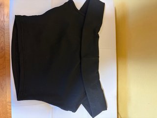Top donna nero mai indossato