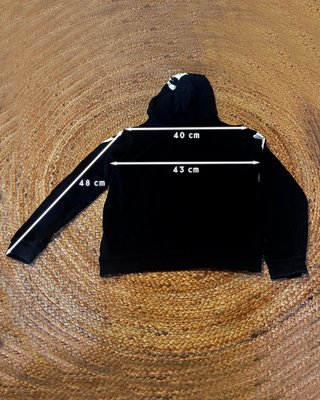 Sudadera Kiabi Negra Esqueleto 12A