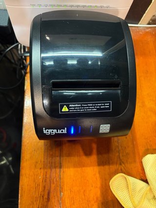 Caja Registradora Iggual con Pantalla
