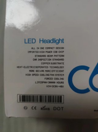 Bombillas LED C6 H7 para Coche